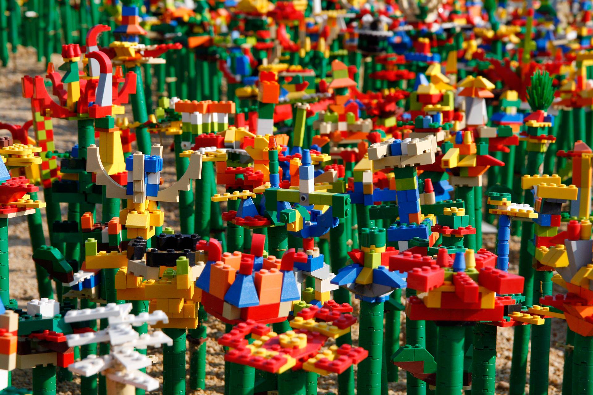 LEGO virágok
