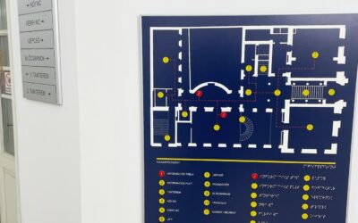 Kézzel tapintható Braille táblák: Az akadálymentesítés új dimenziója